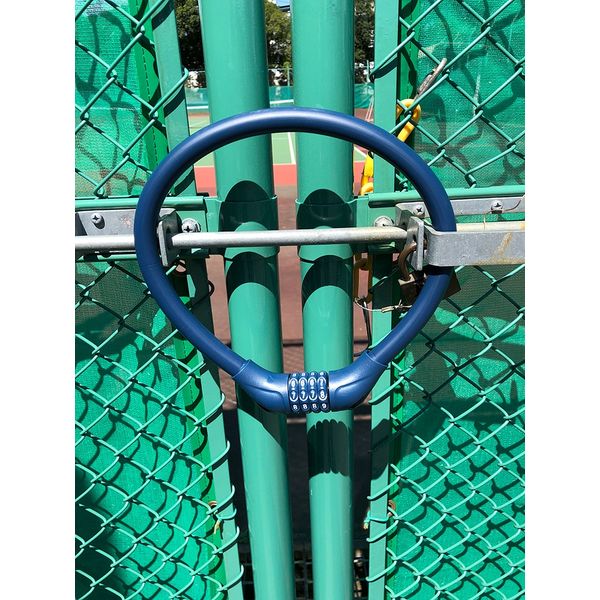 サキ様 サギサカ 極太ダイヤルロック 60cm ネイビー 43988 1個 - アスクル