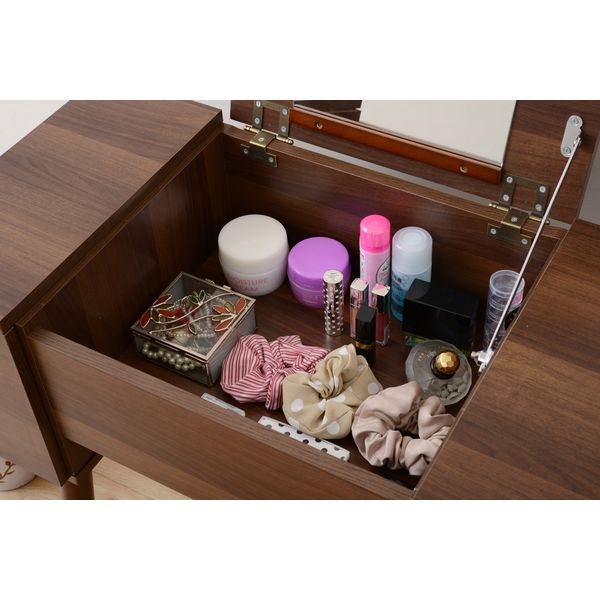 山善 YAMAZEN ドレッサー ハイ 幅800×奥行400×高さ700mm