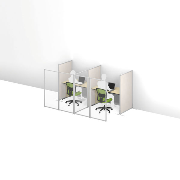 トーカイスクリーン EGシンプルパネル パーテーション 抗菌プリント紙