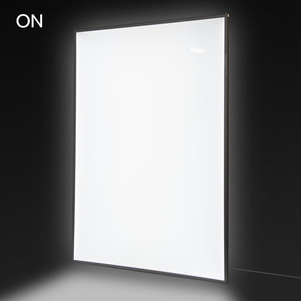 KMA LEDポスターパネル 薄型 A1 シルバー K-LEDPU-A1 1台（直送