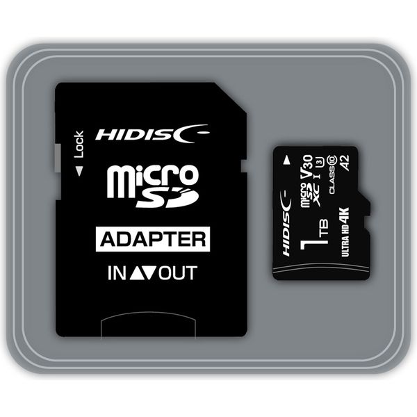 HIDISC HDMCSDX1TA2V30 超高速microSDXCカード 1TB