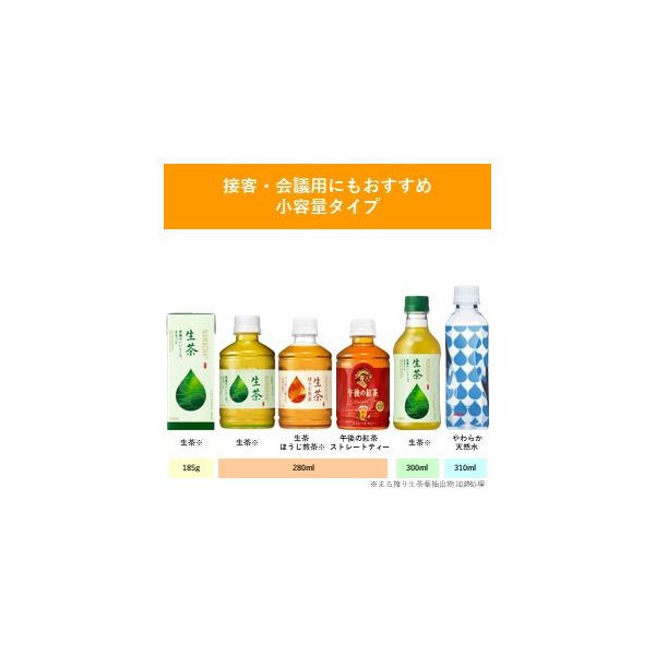 キリンビバレッジ キリン 生茶 280ml 1セット（48本） お茶 緑茶