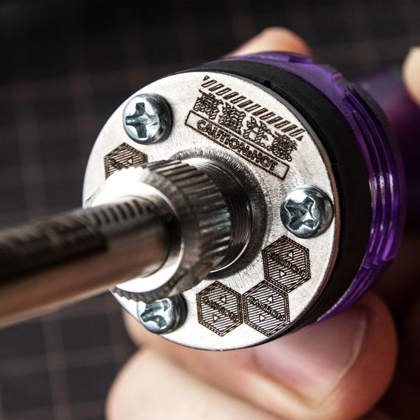 A.T.FIELD ダイヤル式温度調節はんだごて 初号機モデル ATF-1001 1個