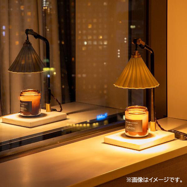 TIC ORIGAMI LAMP CANDLE WARMER ホワイト TC-1514-WH 1台（直送