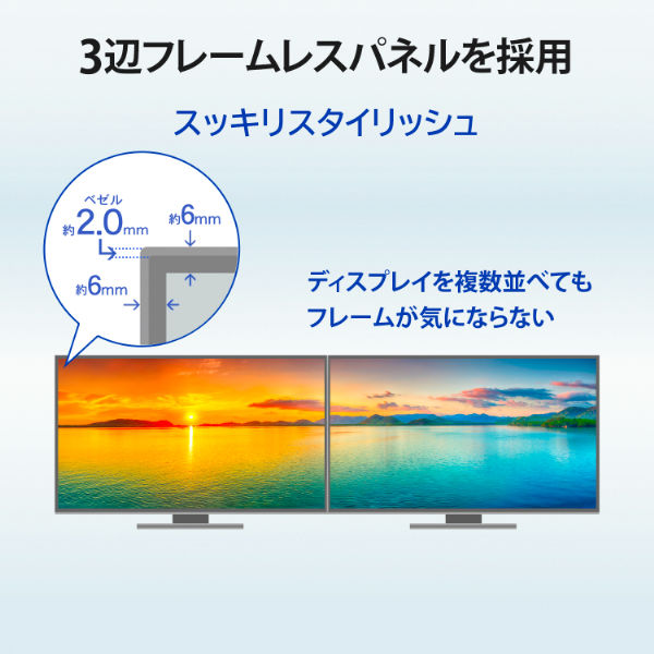 アイ・オー・データ機器 23.8インチワイド液晶モニター ホワイト