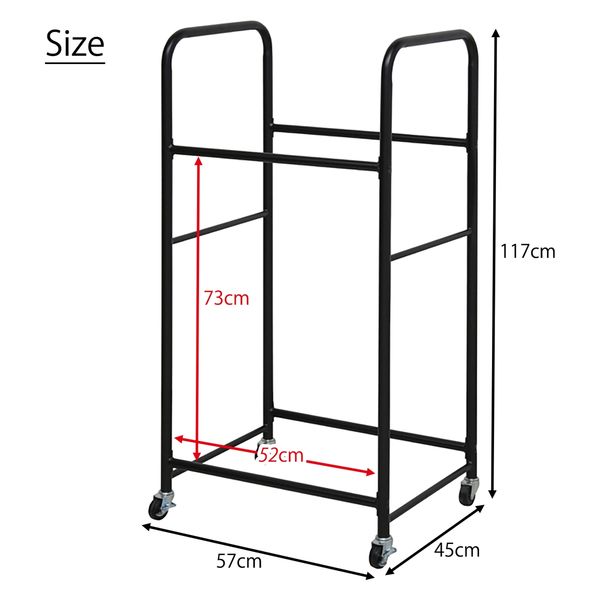 ミヤグチ企販 タイヤラック(カバー付) NTL-728 1台（直送品） - アスクル
