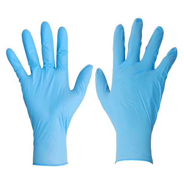 タケトラニトリル手袋（ブルー）075852(S)200枚