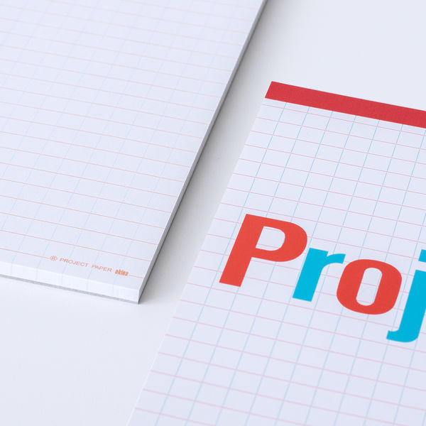 オキナ プロジェクト限定パッド A4 50枚 タテヨコ 7mm方眼罫