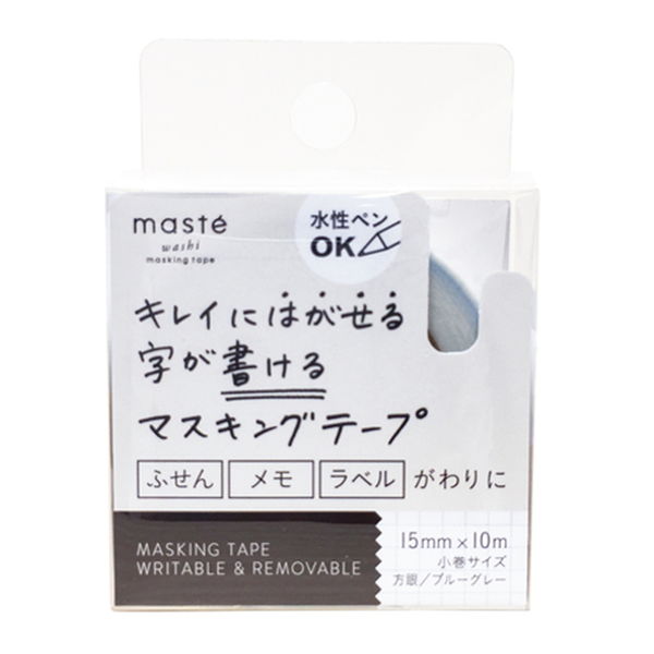 マークス 水性ペンで書ける マスキングテープ 15mm マステ 小巻