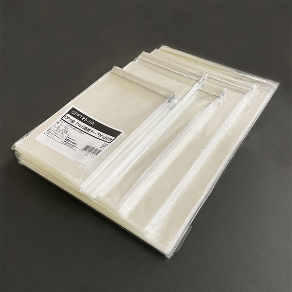 今村紙工 OPP袋シールアルミ蒸着 A4サイズ 0.025mm厚 透明 1セット