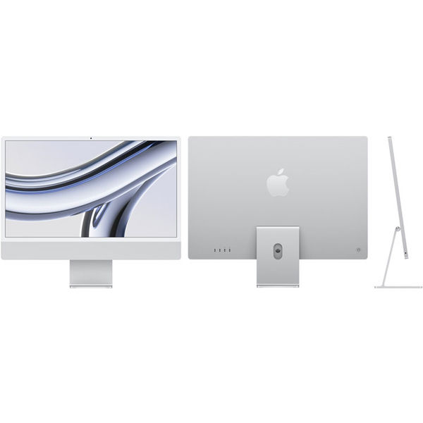 Apple iMac 24インチ RETINA 4.5Kディスプレイモデル シルバー MQRK3J/A - アスクル