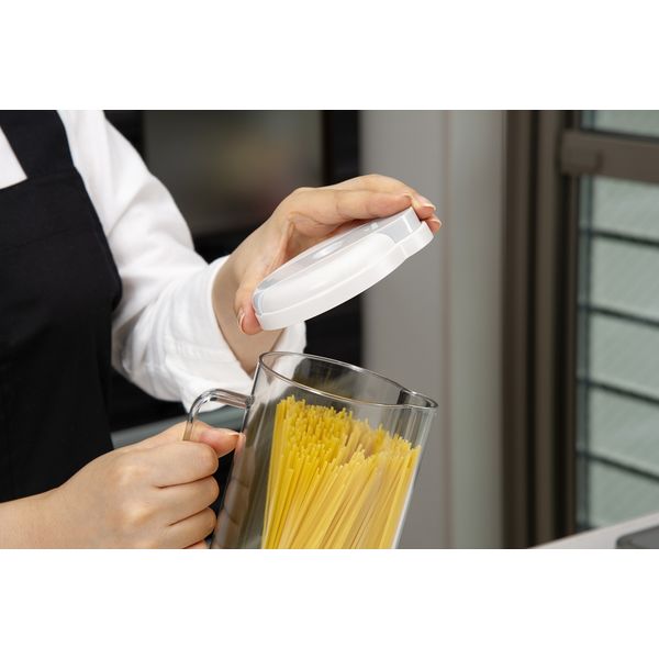 イノマタ化学 パスタストッカー アイボリー #1212 1個（直送品