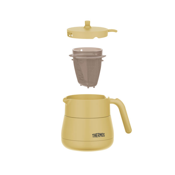 サーモス（THERMOS）真空断熱ティーポット ベージュ 470ml TTE