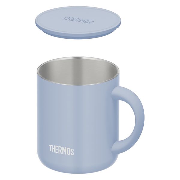 サーモス 真空断熱マグカップ 280ml アッシュブルー JDG-282C