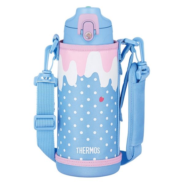 サーモス（THERMOS）真空断熱2ウェイボトル ブルーピンク 800ml