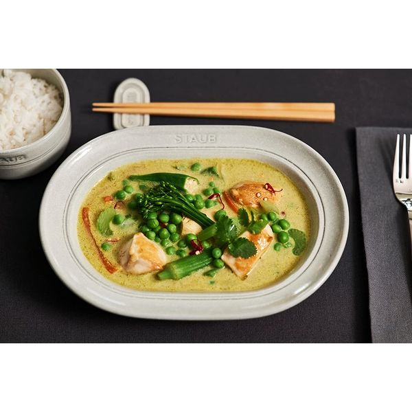 ストウブ Staub オーバルプレート カンパーニュ 25cm 1枚 ストウブ Staub オーバルプレート カンパーニュ 25cm 1枚