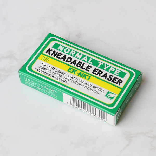 シード SEED ねり消しゴム2 デッサン用 ノーマルタイプ 23g 徳用20個入