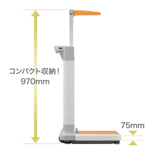 A&D デジタル身長体重計 AD-6351 6区検定品 AD6351-T0006 1台（直送品）