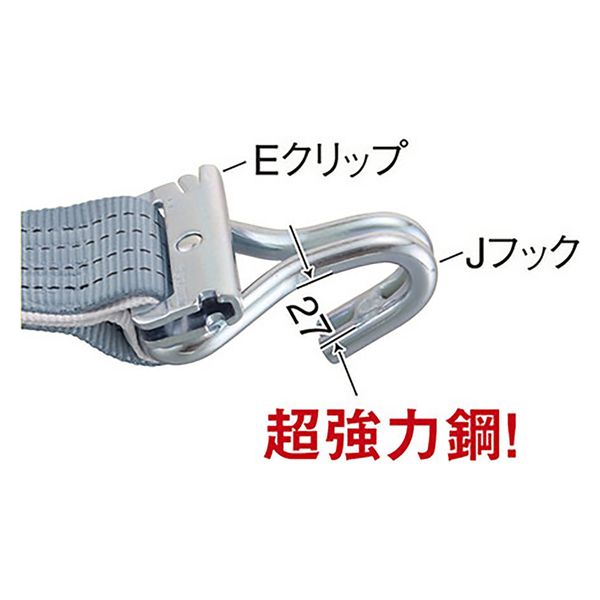 パーマンコーポレーション ベルト荷締機 ラッシングベルト 巾50
