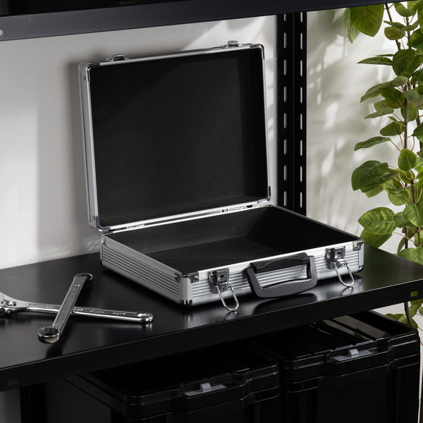 JEJアステージ アルミケース AL-A003 シルバー 1個 - アスクル