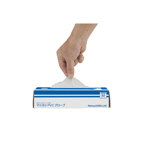松吉医科器械 マツヨシPVCグローブパウダーフリー 25326601 MY-7522(M