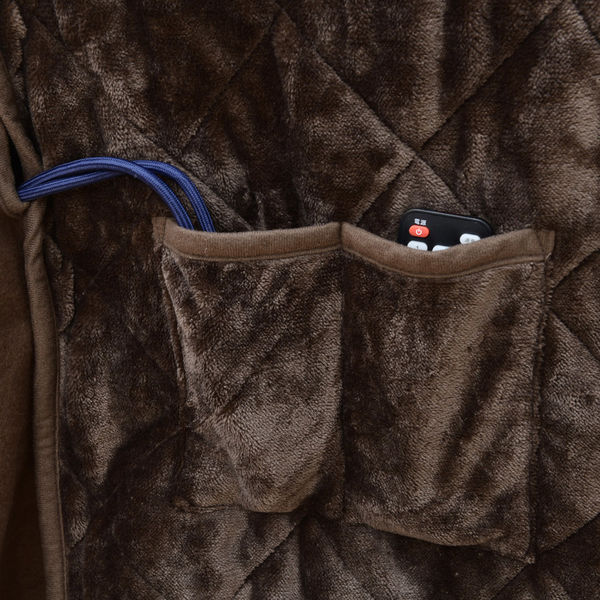 新品箱不良　YAMAZEN 一人用コタツセット VGA-70582HB DB trim