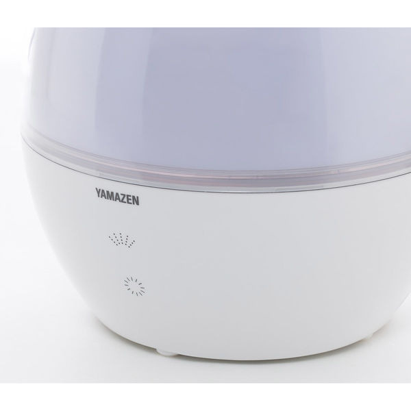 山善(YAMAZEN) 加湿器 超音波式 2.8L 280ml 木造4畳/プレハブ7畳 7色ライト付 MZ-FCT28(W) 1台（直送品）