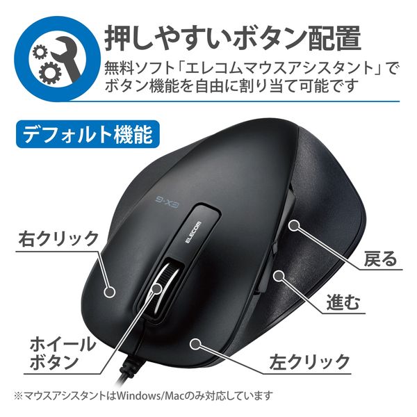 有線 黒マウス 右手用 2ボタン 楽天市場】マウス 有線 静音 有線マウス