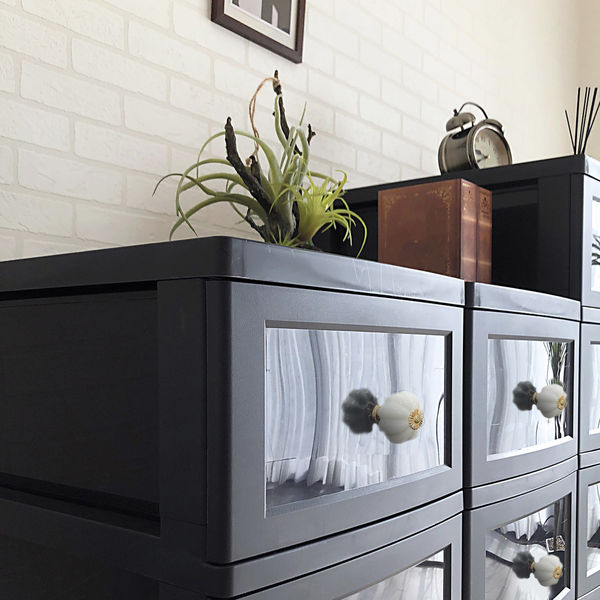 アイ・エル・シー ドレスチェンジチェスト 4段ブラック DPC-04BK 1