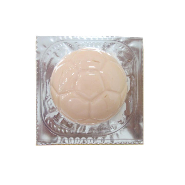 六甲バター [冷蔵] 型抜きレアチーズケーキ いちご 15g×40個×2個