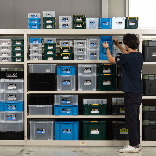 JEJアステージ STボックス #25 クリア 21L 1箱（6個入） jej - アスクル