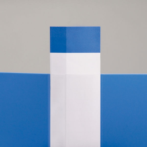 キングジム シンプリーズ Zファイル A4タテ 背幅17mm 青