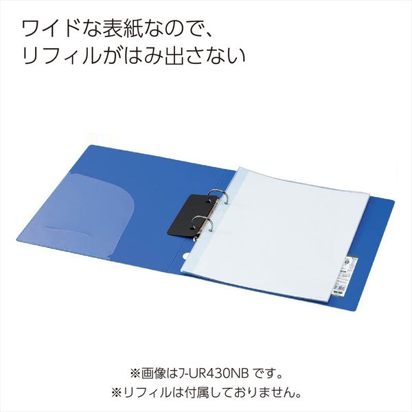 コクヨ リングファイル ER 丸型2穴 B5タテ 背幅29mm 赤 レッド フ