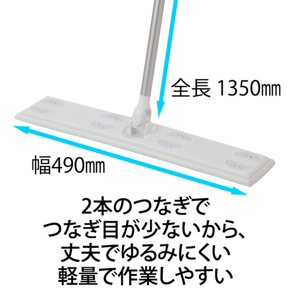 ウェーブ 業務用フローリングワイパー 本体 Mサイズ 1本 掃除用品 ユニ・チャーム