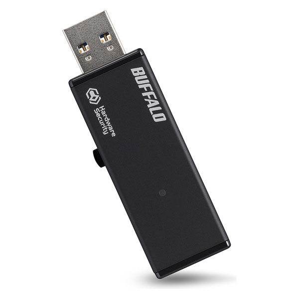 バッファロー RUF3-HSL4GTV3 ハードウェア暗号化機能 USB3.0