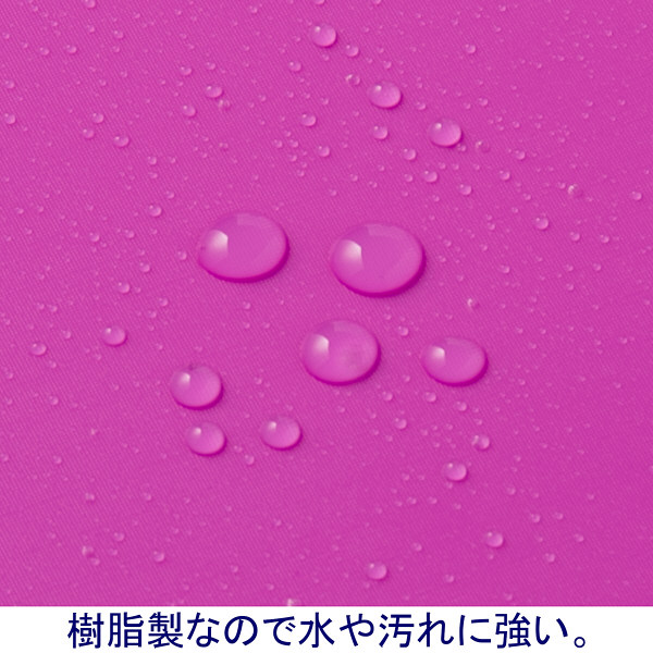 アスクル バインダー クリップボード A4タテ ピンク 5枚 オリジナル