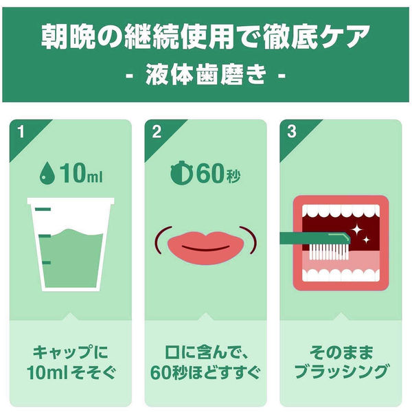 リステリン ホワイトニング ホワイトミント味 1000mL 1セット（6本）マウスウォッシュ 液体歯磨き - アスクル