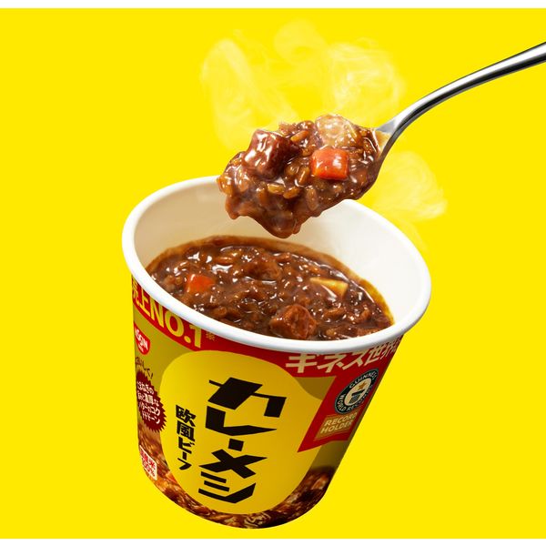 日清食品 日清カレーメシ 欧風ビーフ 1箱（6食入） - アスクル
