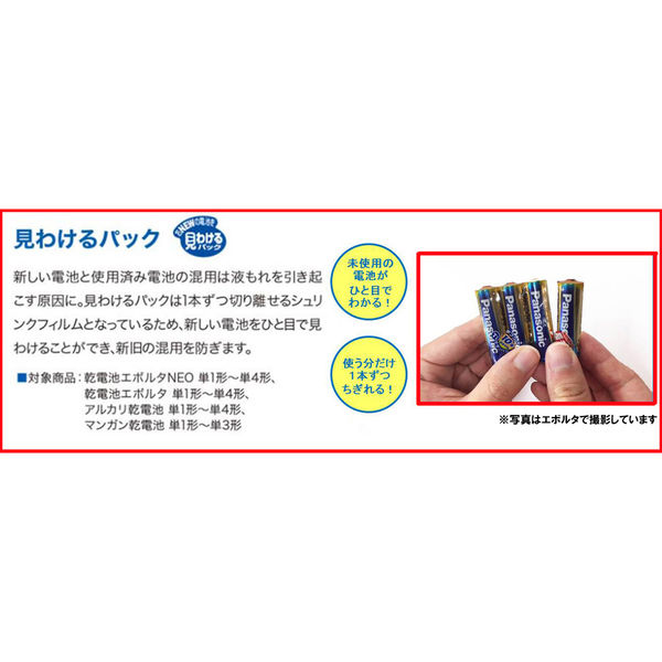 パナソニック アルカリ乾電池 単2形 1箱（100本入） - アスクル