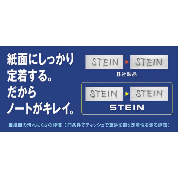 ぺんてる Ain替芯 シュタイン 0.3mm 2B C273-2B 1ケース（15本入）