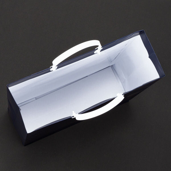 手提げ紙袋（マットフィルム貼り・ハッピータックタイプ） 平紐