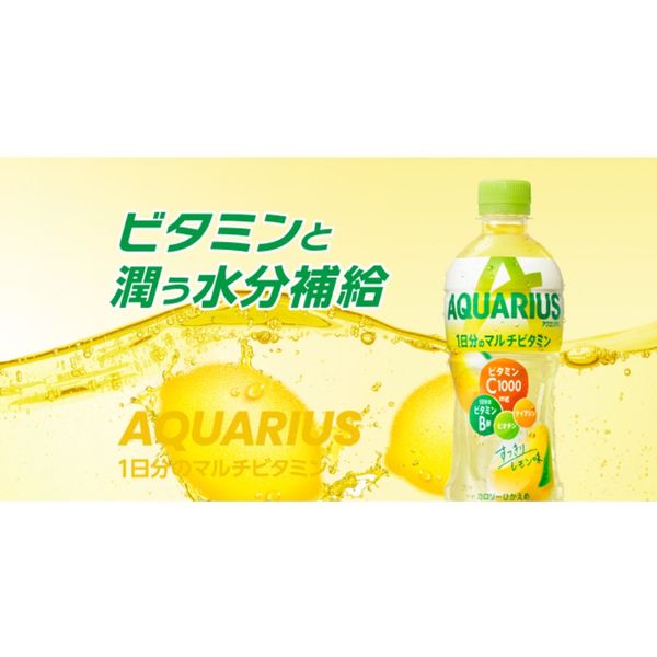 アクエリアス 1日分のマルチビタミン 500ml 1箱（24本入）