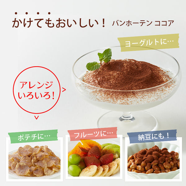 片岡物産 バンホーテン ピュアココア 1缶（100g） アスクル