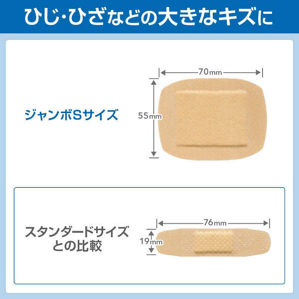 バンドエイド 肌色 Mサイズ 150枚 937325 1箱(150枚入) - アスクル