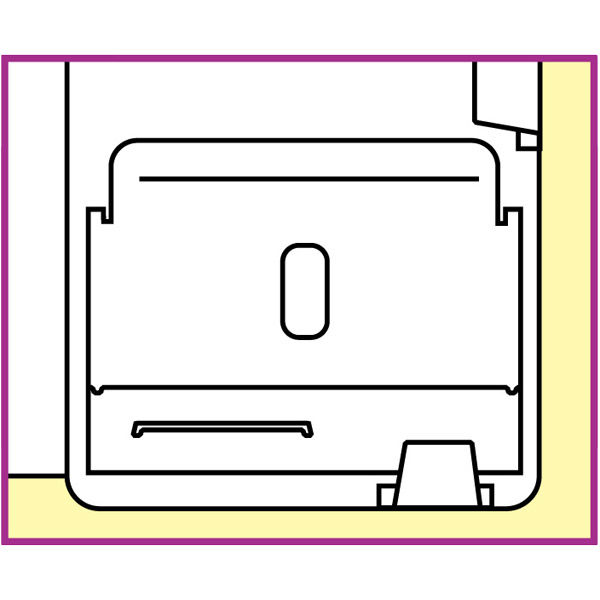 キングジム スキットマン 冷蔵庫ピタッとファイル（見開きポケットタイプ） A4変形 8ポケット 背幅19mm 白 2921シロ