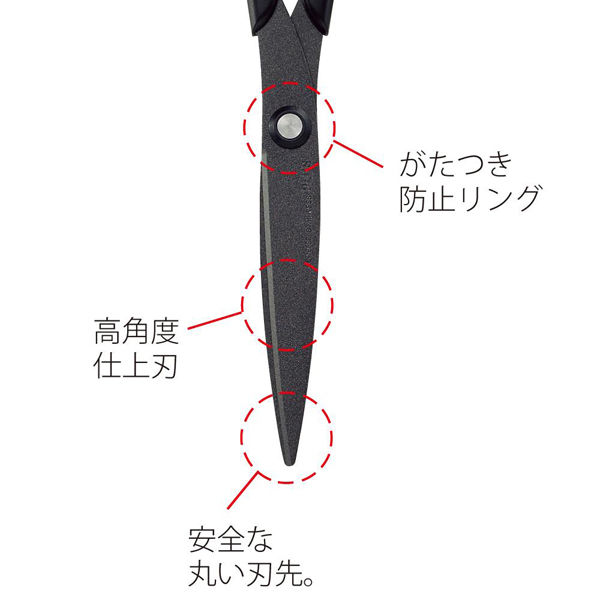 プラス △フィットカットスリム 黒 SC-160SF 1個 - アスクル