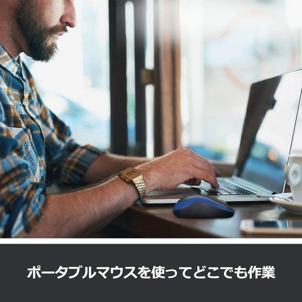 ロジクール(Logicool) 無線(ワイヤレス)マウス M186 光学式 ロジクール(Logicool) 無線(ワイヤレス)マウス M186 光学式