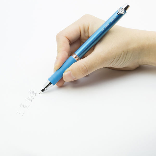 三菱鉛筆(uni) クルトガ ラバーグリップ付 シャープペン 0.5mm ブルー