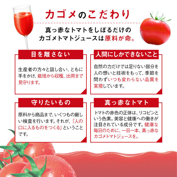 機能性表示食品】カゴメ トマトジュース食塩無添加 スマートPET 720ml 
