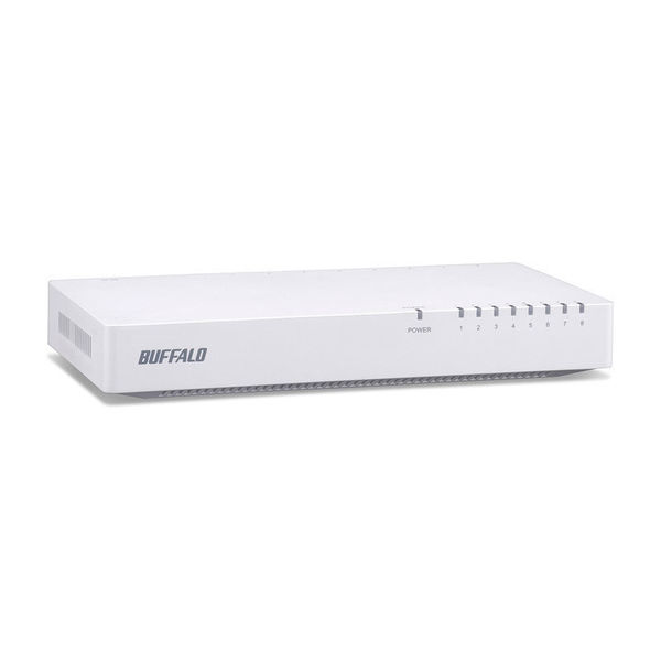 バッファロー 10/100Mbps対応 スイッチングHub プラスチック筐体 バッファロー 10/100Mbps対応 スイッチングHub プラスチック筐体